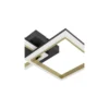 Eglo Taklampa Calliera Stål Svart Guld 18.4W 2500lm - 840 Kallvit | IP20 - Dimbar