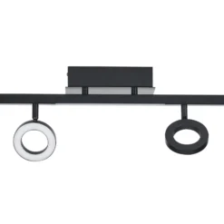 Eglo Taklampa Cardillio 2 Aluminium Svart 3W 440lm - 830 Varm Vit