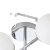 Eglo Taklampa Castrovido Stål Krom 42W 1880lm - 827 Extra Varm Vit | IP44