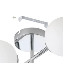 Eglo Taklampa Castrovido Stål Krom 42W 1880lm - 827 Extra Varm Vit | IP44