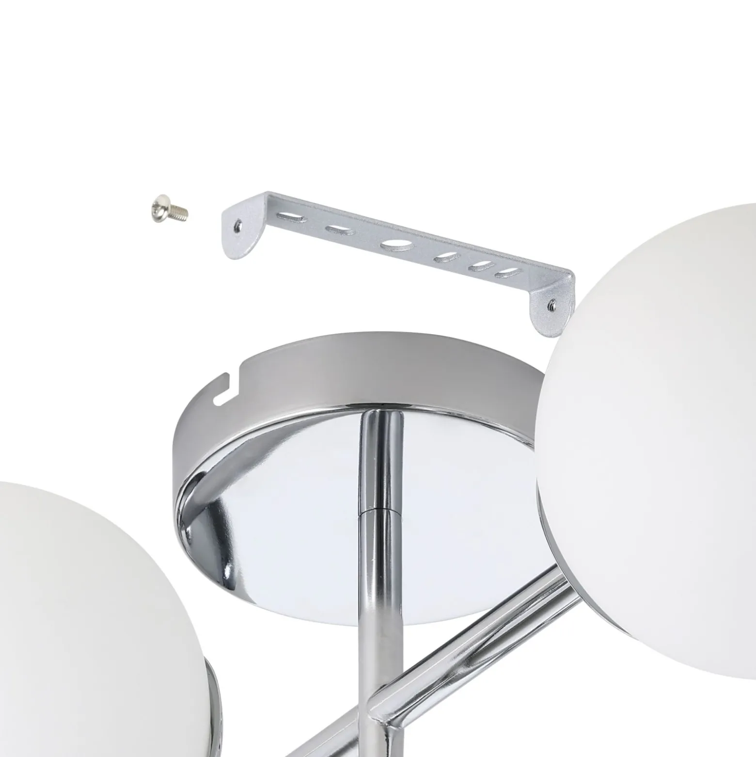 Eglo Taklampa Castrovido Stål Krom 42W 1880lm - 827 Extra Varm Vit | IP44