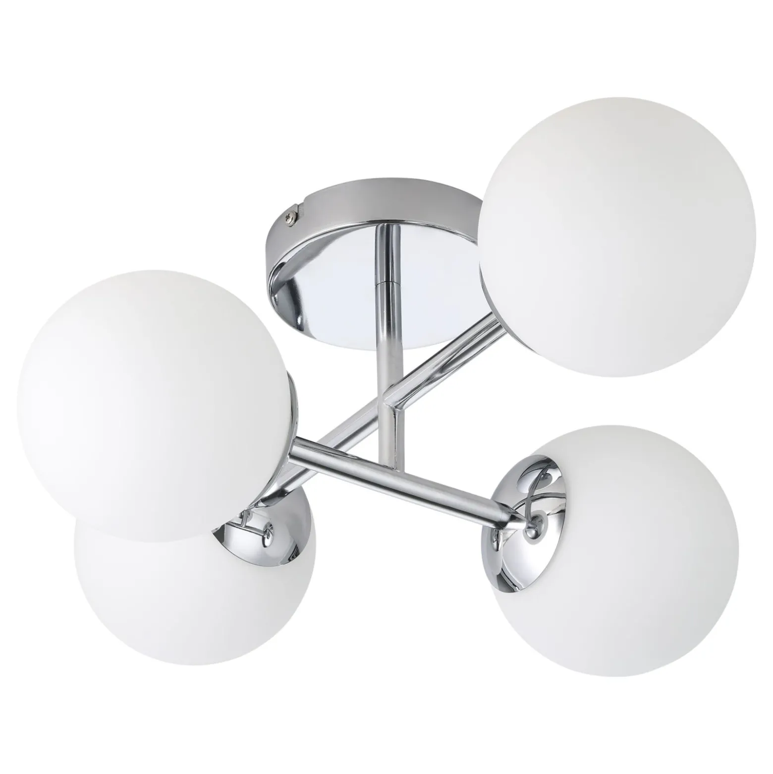 Eglo Taklampa Castrovido Stål Krom 42W 1880lm - 827 Extra Varm Vit | IP44