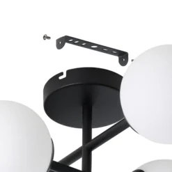 Eglo Taklampa Castrovido Stål Svart 42W 1880lm - 827 Extra Varm Vit | IP44