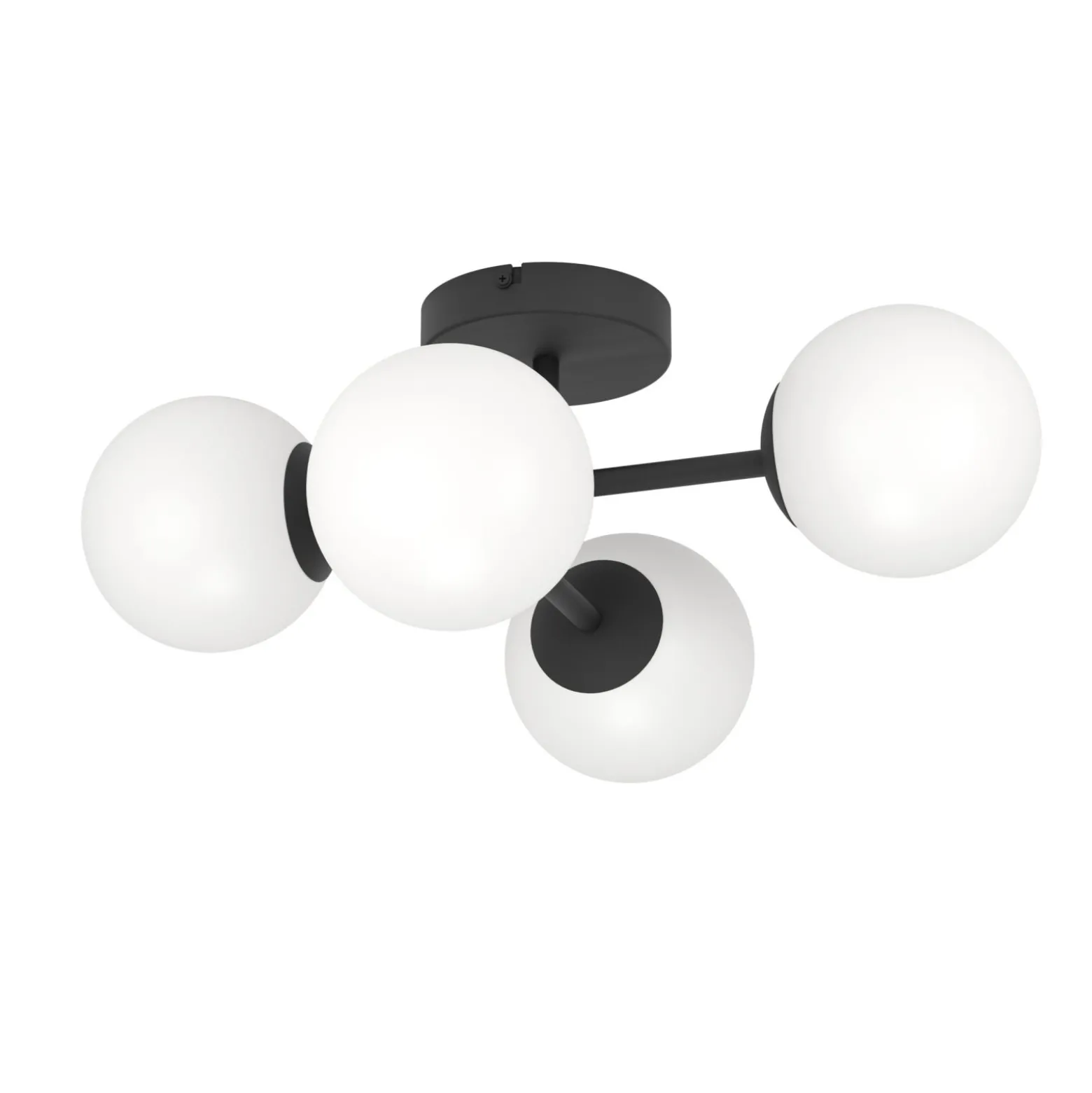 Eglo Taklampa Castrovido Stål Svart 42W 1880lm - 827 Extra Varm Vit | IP44