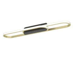 Eglo Taklampa Conivarena Stål Aluminium Svart 20W 2500lm - 827-865 Justerbar Vit