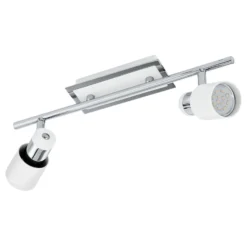 Eglo Taklampa Davida Stål Krom 4W 400lm - 830 Varm Vit