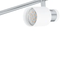 Eglo Taklampa Davida Stål Krom 4W 400lm - 830 Varm Vit