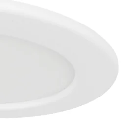 Eglo Taklampa Fueva 6-z Plast Vit 5W 620lm - 827-865 Justerbar Vit | 120mm - IP44 - Dimbar