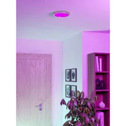 Eglo Taklampa Fueva 6-z Stål Vit 11W 1400lm - 827-865 Justerbar Vit | 211mm - IP44 - Dimbar