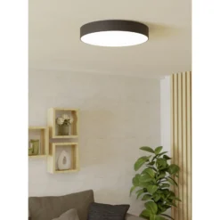 Eglo Taklampa Gallizzi-Z Plast Svart 26W 3500lm - 827-865 Justerbar Vit | 490mm - Dimbar