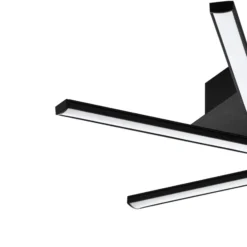 Eglo Taklampa Lasana 3 Stål Aluminium Svart 35W 1500lm - 830 Varm Vit
