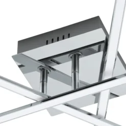 Eglo Taklampa Lasana 1 Stål Krom 35W 1500lm - 830 Varm Vit