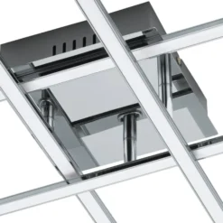 Eglo Taklampa Lasana 1 Stål Krom 53W 2800lm - 830 Varm Vit