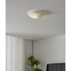 Eglo Taklampa Mars Stål Vit | 250mm - Passande För 1x E27