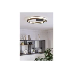 Eglo Taklampa Mezzomonte Aluminium Stål Brons Svart 20W 1600lm - 827-865 Justerbar Vit | IP20 - Dimbar