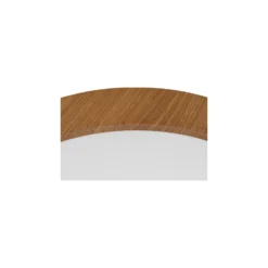 Eglo Taklampa Musurita Stål Trä Vit 14.6W 1600lm - 830 Varm Vit | IP20