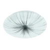 Eglo Taklampa Nieves Stål Vit 10W 1100lm - 830 Varm Vit | 310mm