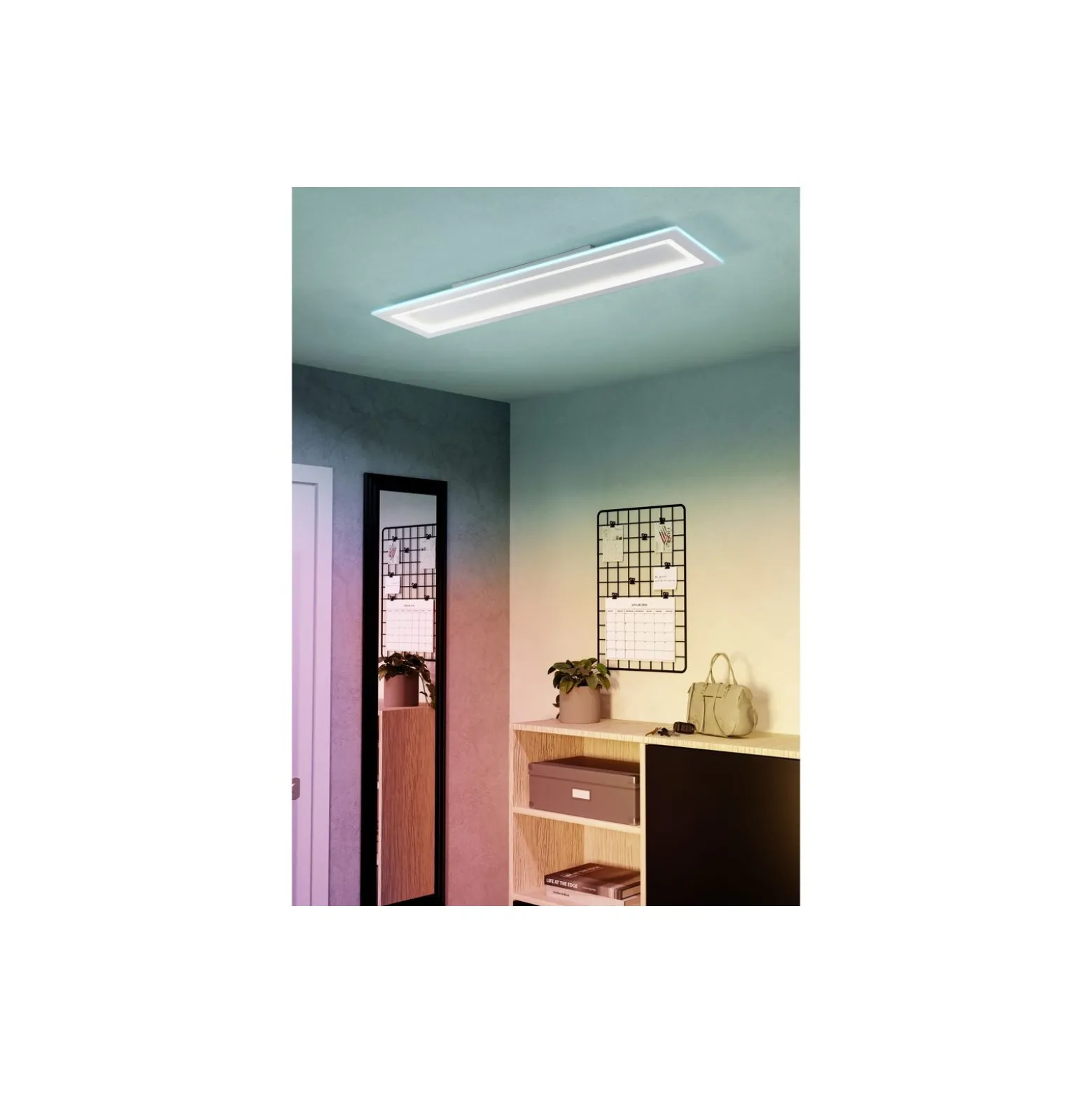 Eglo Taklampa Padrogia-Z Stål Vit 9.7W 1170lm - 827-865 Justerbar Vit + RGB | IP20 - Zigbee Dimbar