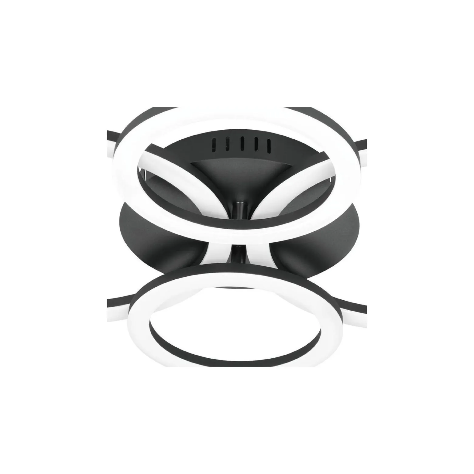 Eglo Taklampa Parrapos-Z Stål Svart 6.5W 5800lm - 830-865 Justerbar Vit | IP20 - Zigbee Dimbar