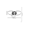 Eglo Taklampa Parrapos-Z Stål Svart 11W 4300lm - 830-865 Justerbar Vit | IP20 - Zigbee Dimbar