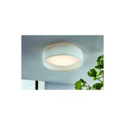 Eglo Taklampa Pasteri Stål Vit 3.6W 320lm - 830 Varm Vit | IP20