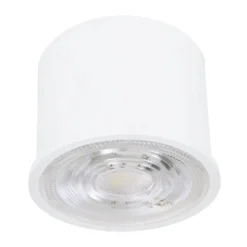 Eglo Taklampa Puck Smart Plast Vit 4W 440lm - 827-865 Justerbar Vit | 50mm - Dimbar