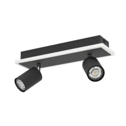 Eglo Taklampa Rimbocchi 1 Stål Svart 12W 1500lm - 830 Varm Vit