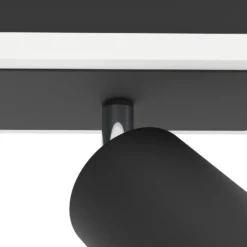 Eglo Taklampa Rimbocchi 1 Stål Svart 12W 1500lm - 830 Varm Vit