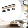 Eglo Taklampa Rimbocchi Stål Svart 20W 2500lm - 830 Varm Vit
