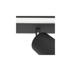 Eglo Taklampa Rimbocchi 1 Stål Svart 20W 2500lm - 830 Varm Vit | IP20