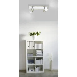 Eglo Taklampa Rottelo Stål Krom 4W 400lm - 830 Varm Vit