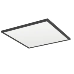 Eglo Taklampa Rovito Plast Svart 17W 2800lm - 827-865 Justerbar Vit | IP44