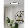 Eglo Taklampa Rovito-r Plast Svart 168W 2900lm - 827-865 Justerbar Vit | 500mm - IP44 - Dimbar