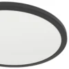 Eglo Taklampa Rovito-r Plast Svart 185W 2300lm - 827-865 Justerbar Vit | 389mm - IP44 - Dimbar