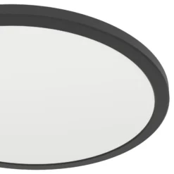 Eglo Taklampa Rovito-r Plast Svart 185W 2300lm - 827-865 Justerbar Vit | 389mm - IP44 - Dimbar