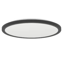 Eglo Taklampa Rovito-r Plast Svart 185W 2300lm - 827-865 Justerbar Vit | 389mm - IP44 - Dimbar