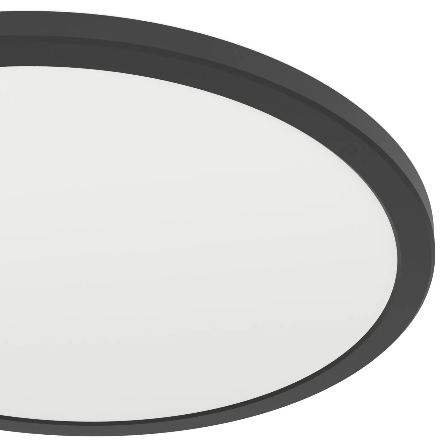 Eglo Taklampa Rovito-Z Plast Svart 18W 2300lm - 827-865 Justerbar Vit | 389mm - IP44 - Dimbar