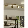 Eglo Taklampa Seras Stål Guld 2W 250lm - 830 Varm Vit