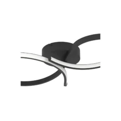 Eglo Taklampa Serpins Stål Svart 21W 2500lm - 830 Varm Vit