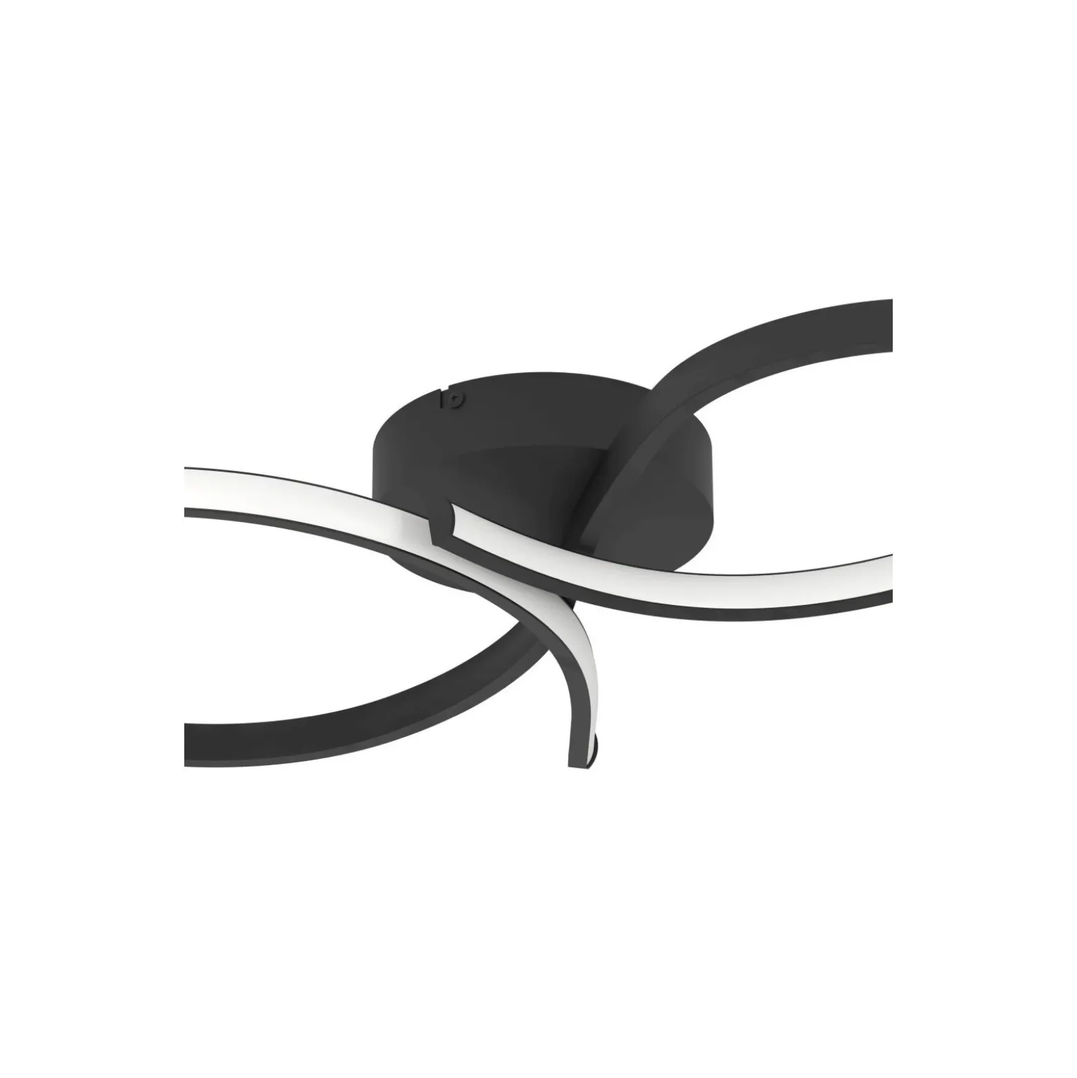 Eglo Taklampa Serpins Stål Svart 21W 2500lm - 830 Varm Vit