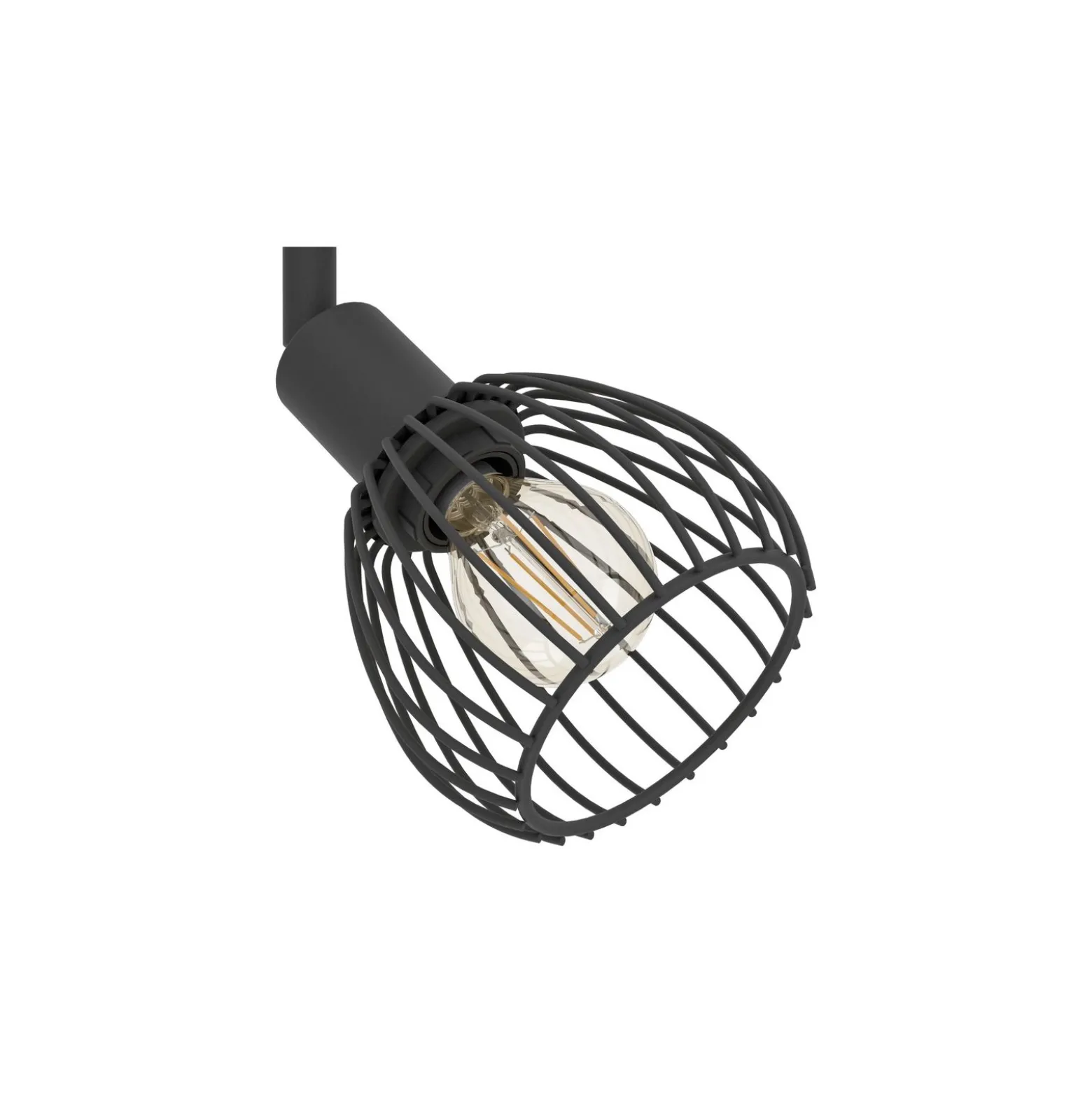 Eglo Taklampa Sonni Stål Svart | IP20 - Passande för 3x E14