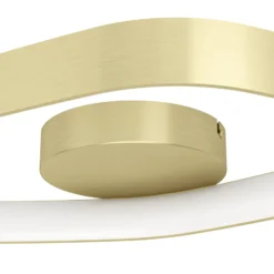 Eglo Taklampa Vallerosa Aluminium Stål Guld 252W 3000lm - 830 Varm Vit | Dimbar