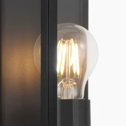 Eglo Vägglampa Amezola Stål Svart | IP44 - Passande För 1x E27