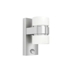 Eglo Vägglampa Atollari Aluminium Rostfritt Stål Up & Down 4W 360lm - 830 Varm Vit | IP44