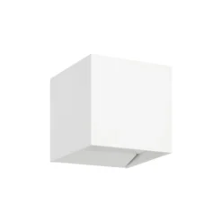 Eglo Vägglampa Calpi 3 Aluminium Vit Up & Down 2.8W 420lm - 830 Varm Vit | IP54