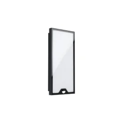 Eglo Vägglampa Casazza Stål Svart 16W 2350lm - 830 Varm Vit | IP44