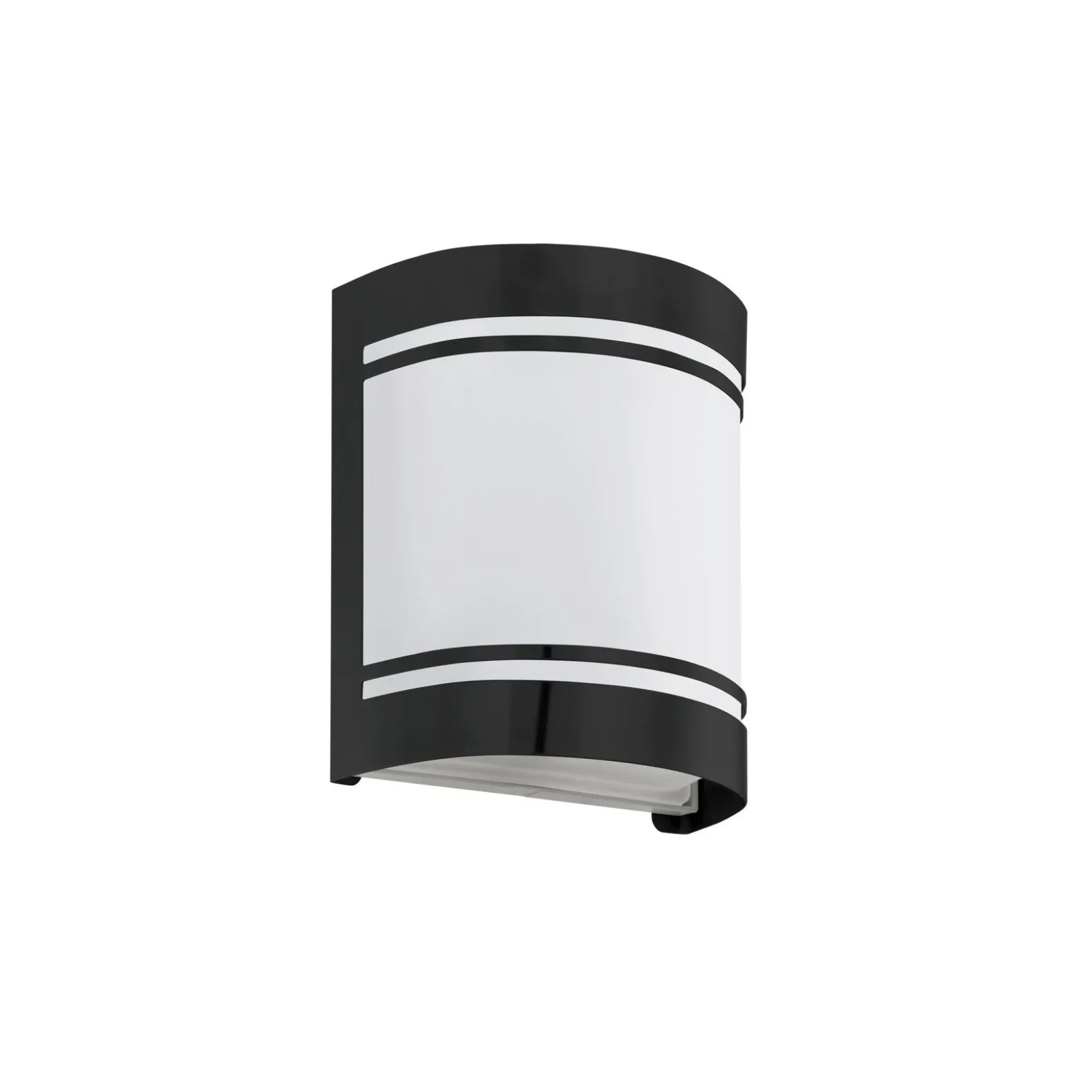Eglo Vägglampa Cerno Stål Svart | IP44 - Passande för 1x E27