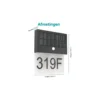 Eglo Vägglampa Conettimara Solar Svart 6W 700lm - 830 Varm Vit | IP44 - Ljussensor
