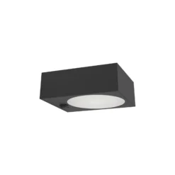 Eglo Vägglampa Darfano Solar Svart 6W 930lm - 840 Kallvit | IP54 - Dimbar - Rörelsesensor