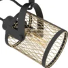 Eglo Vägglampa Dellow Stål Svart | Passande För 1x E27